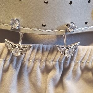 Fairytale Tiara Jacket Earring